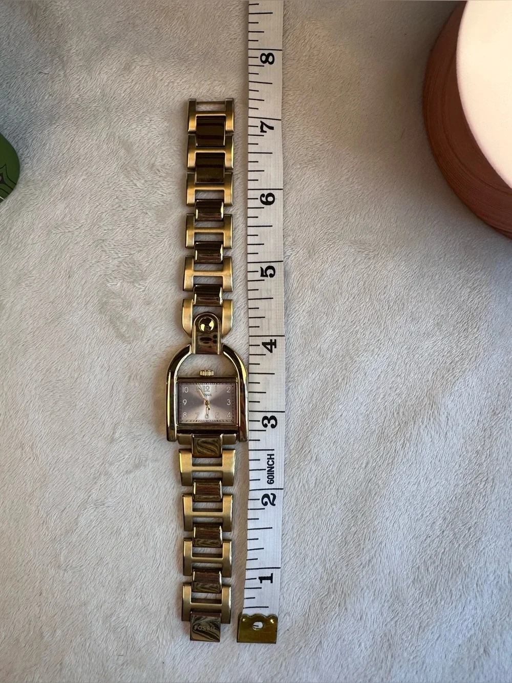 Fossil Gold Link Bracelet Watch